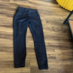 Lululemon wunder train leggings